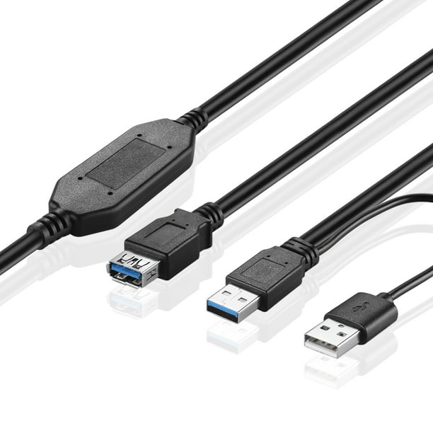 for Computer Blue Wblue Computer Accessories Normal USB 2.0 AM to BM Cable with 2 core Length: 5m 